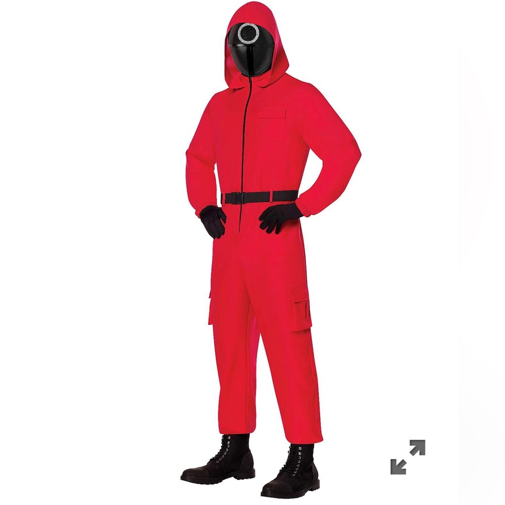 Squid games Halloween costume- Adult Guard